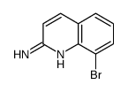 8-溴-2-胺喹啉结构式
