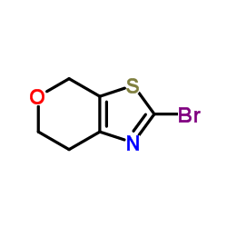 2-溴-6,7-二氢-4H-吡喃o[4,3-d]噻唑结构式