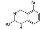 5-溴-3,4-二氢-2(1h)-喹唑啉酮结构式