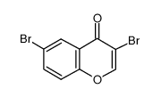 3,6-二溴色酮结构式