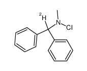 N-chloro-N-methyl-1,1-diphenylmethanamine-d Structure