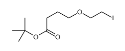4-(2-碘乙氧基)丁酸叔丁酯结构式