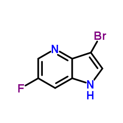 3-Bromo-6-fluoro-4-azaindole Structure