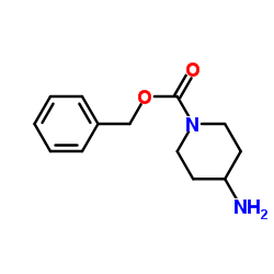 4-氨基哌啶-1-甲酸苄酯结构式