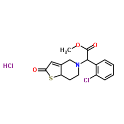2-Oxo Clopidogrel Hydrochloride(Mixture of DiastereoMers)结构式