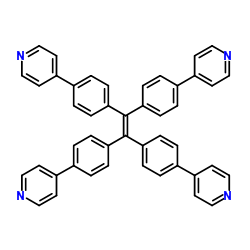 四(4-吡啶苯基)乙烯结构式