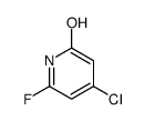 4-chloro-6-fluoro-1H-pyridin-2-one Structure