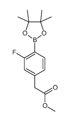 2-Fluoro-4-(Methoxycarbonylmethyl)benzeneboronic acid pinacol ester picture