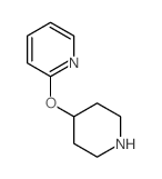 2-(哌啶-4-基氧基)吡啶结构式