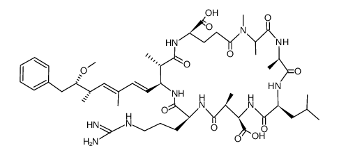 dihydromicrocystin LR结构式