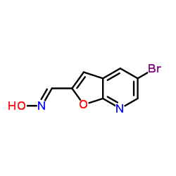 (E)-1-(5-Bromofuro[2,3-b]pyridin-2-yl)-N-hydroxymethanimine Structure
