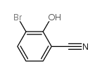 3-bromo-2-hydroxybenzonitrile Structure
