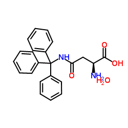 N'-(三苯甲基)-L-天冬酰胺结构式