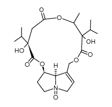 parsonsine N-oxide结构式