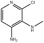 2-Chloro-N3-methylpyridine-3,4-diamine Structure