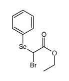 ethyl 2-bromo-2-phenylselanylacetate结构式