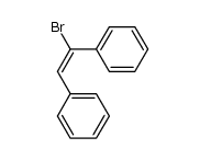 (E)-(1-bromoethene-1,2-diyl)dibenzene Structure