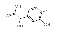 DL-3,4-二羟基杏仁酸结构式