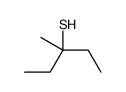 3-methylpentane-3-thiol结构式