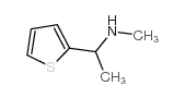 N-甲基-1-(2-噻吩基)乙胺结构式