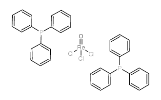 Trichloroxobis(triphenylphosphine)rhenium Structure
