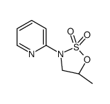 (5S)-5-methyl-3-pyridin-2-yloxathiazolidine 2,2-dioxide Structure