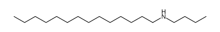 N-butyltetradecan-1-amine结构式