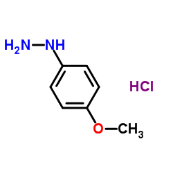 4-Anisylhydrazine hydrochloride structure