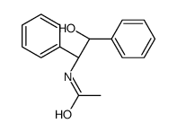 N-[(1S,2S)-2-hydroxy-1,2-diphenylethyl]acetamide结构式