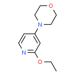 Morpholine, 4-(2-ethoxy-4-pyridinyl)- (9CI)结构式