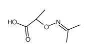 α-(isopropylidenaminooxy)-propionic acid结构式
