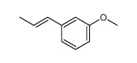m-methoxy-β-methylstyrene Structure