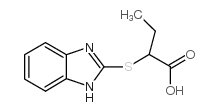 2-(1H-苯并咪唑-2-磺酰基)丁酸结构式