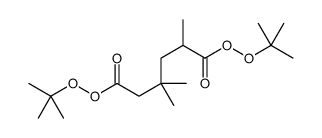 ditert-butyl 2,4,4-trimethylhexanediperoxoate Structure