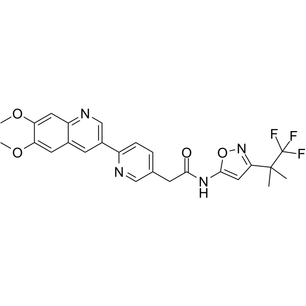 Zeteletinib结构式