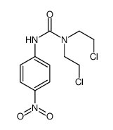 1,1-bis(2-chloroethyl)-3-(4-nitrophenyl)urea结构式