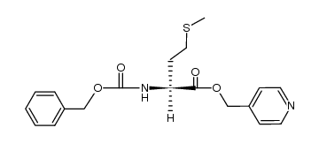 picolyl N-Cbz-methioninate Structure