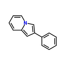 2-Phenylindolizine Structure