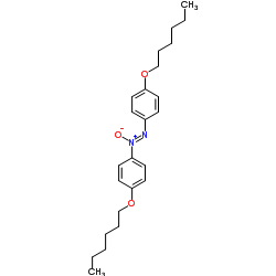 4,4'-双(己氧基)氧化偶氮苯结构式