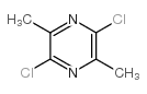 2,5-二氯-3,6-二甲基吡嗪结构式