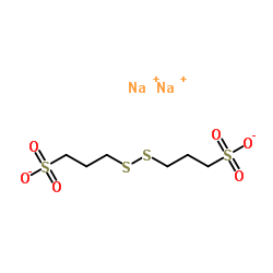聚二硫二丙烷磺酸钠结构式