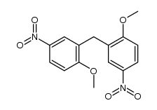 2,2'-methylene-bis(4-nitromethoxybenzene) Structure