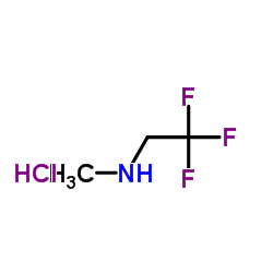甲基-(2,2,2-三氟乙基)-胺盐酸盐结构式