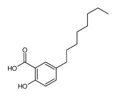 2-hydroxy-5-octylbenzoic acid Structure