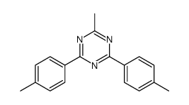 2-methyl-4,6-bis(4-methylphenyl)-1,3,5-triazine结构式