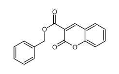 benzyl 2-oxochromene-3-carboxylate结构式