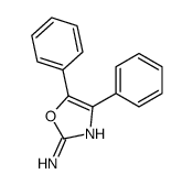2-氨基-4,5-二苯基噁唑结构式