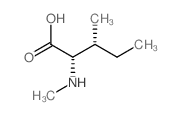 N-甲基-L-别异亮氨酸结构式