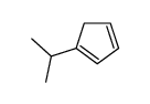 1-Isopropyl-1,3-cyclopentadiene Structure
