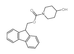 N-FMOC-4-PIPERIDINOL Structure
